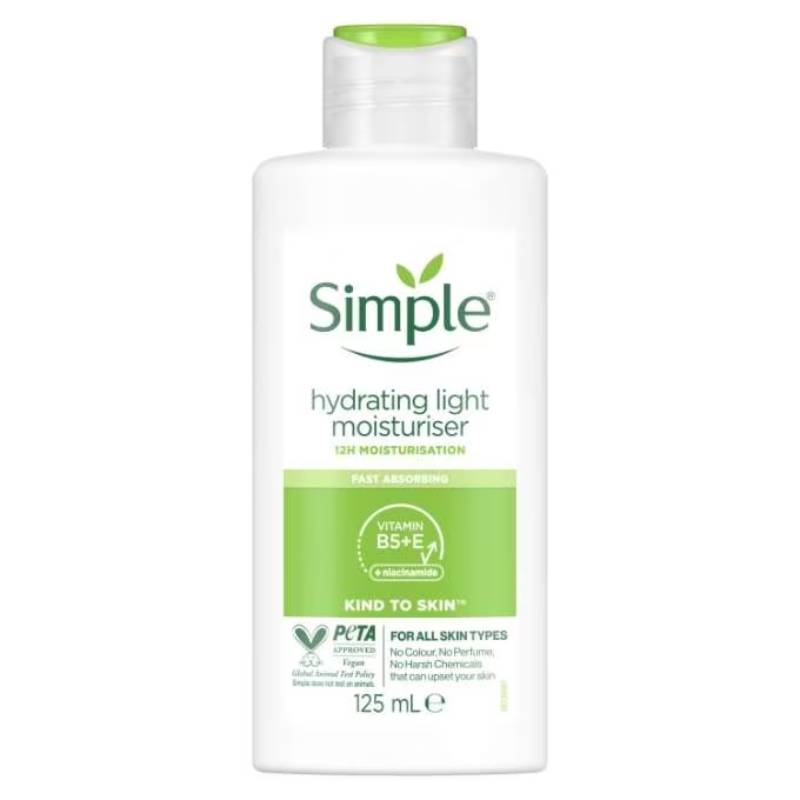 Simple Hydrating Light Moisturiser 125ml - DoctorOnCall Online Pharmacy