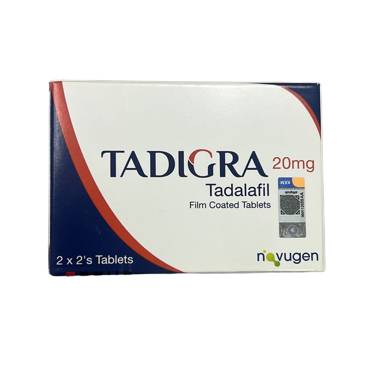 Tadigra Tadalafil 20mg Tablet 4s - DoctorOnCall Online Pharmacy