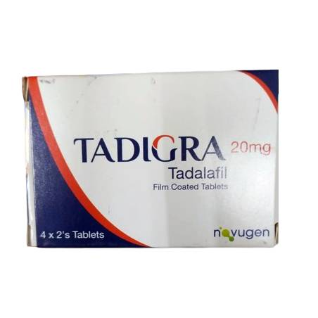 Tadigra Tadalafil 20mg Tablet 8s - DoctorOnCall Online Pharmacy
