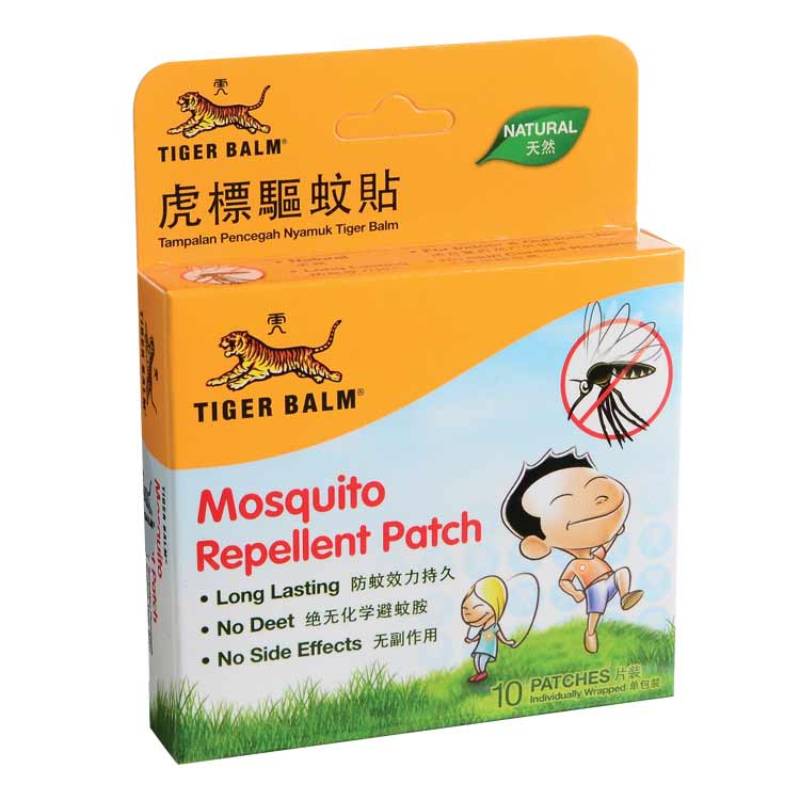 Tiger Balm Mosquito Repel Patch 10s x2 - DoctorOnCall Farmasi Online