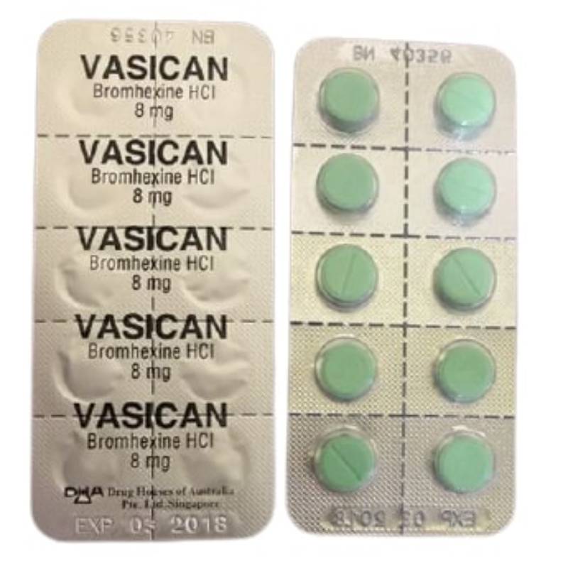Vasican 8mg Tablet 10s (strip) - DoctorOnCall Farmasi Online