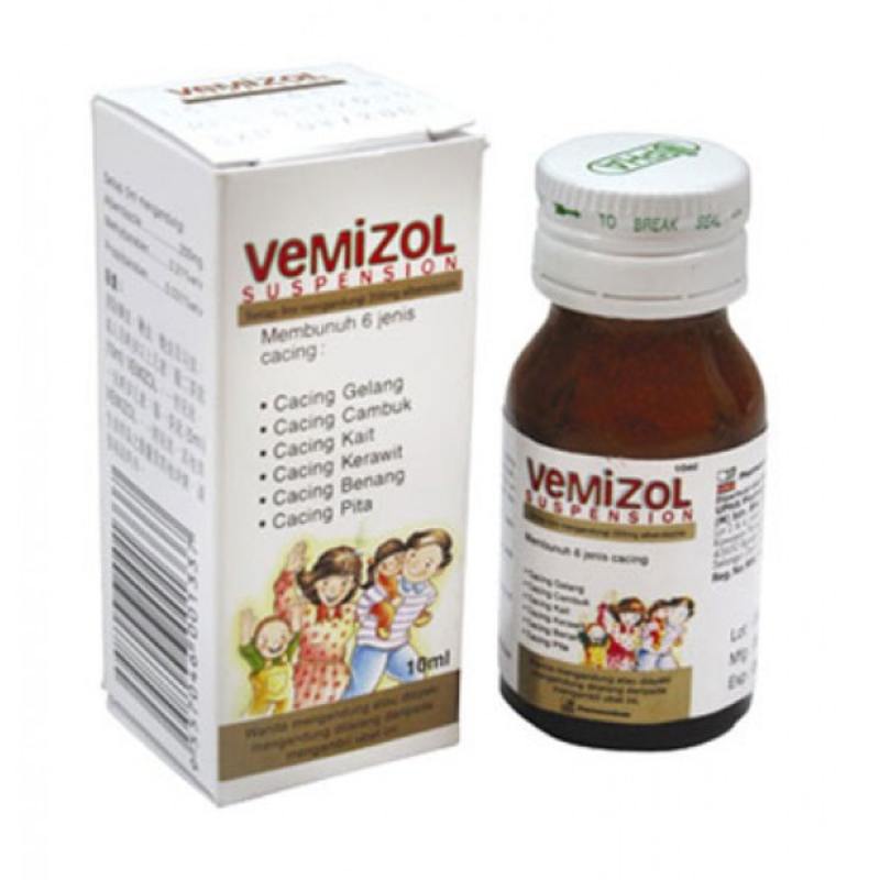 Vemizol 200mg Suspension - 10ml - DoctorOnCall Online Pharmacy