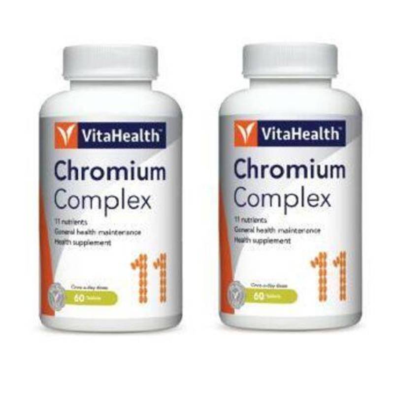 VitaHealth Chromium Complex Tablet 60s x2 - DoctorOnCall Farmasi Online