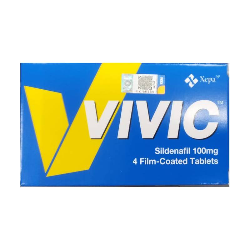 Vivic 100mg Tablet 4s - DoctorOnCall Farmasi Online