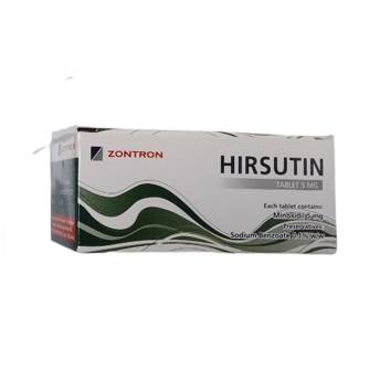 Zontron Hirsutin (Minoxidil) 5mg Tablet 100s - DoctorOnCall Farmasi Online