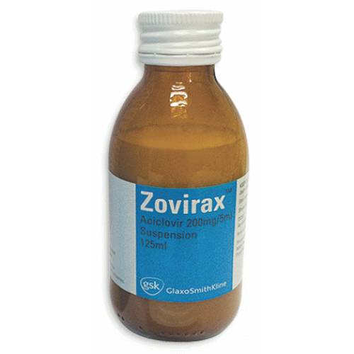 Zovirax 200mg/5ml Suspension 125ml - DoctorOnCall Farmasi Online