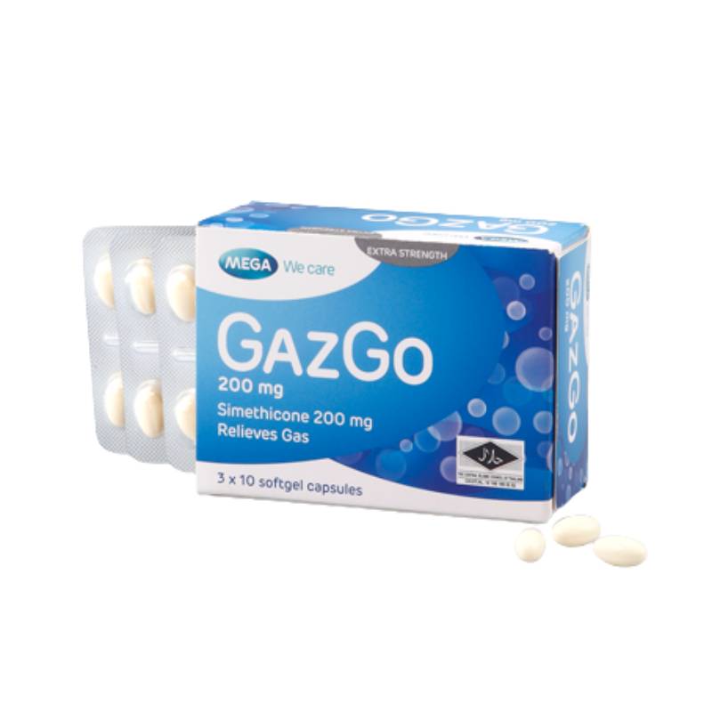 Mega Gazgo 200mg Capsule - DoctorOnCall Farmasi Online