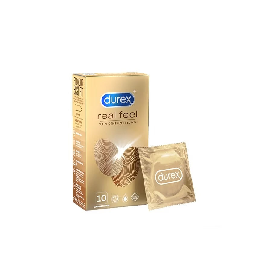 Durex Real Feel  Latex Free Condoms For Skin-on-skin Feel