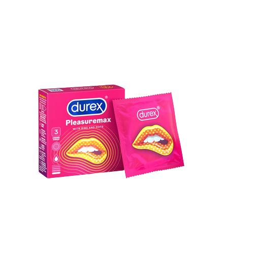 Durex Pleasuremax Condom 3s - DoctorOnCall Online Pharmacy