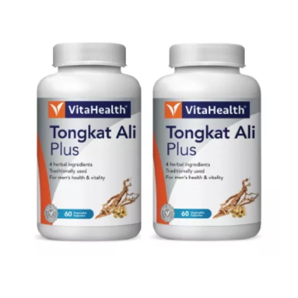 VitaHealth Tongkat Ali Plus Capsule 60s x2 - DoctorOnCall Farmasi Online