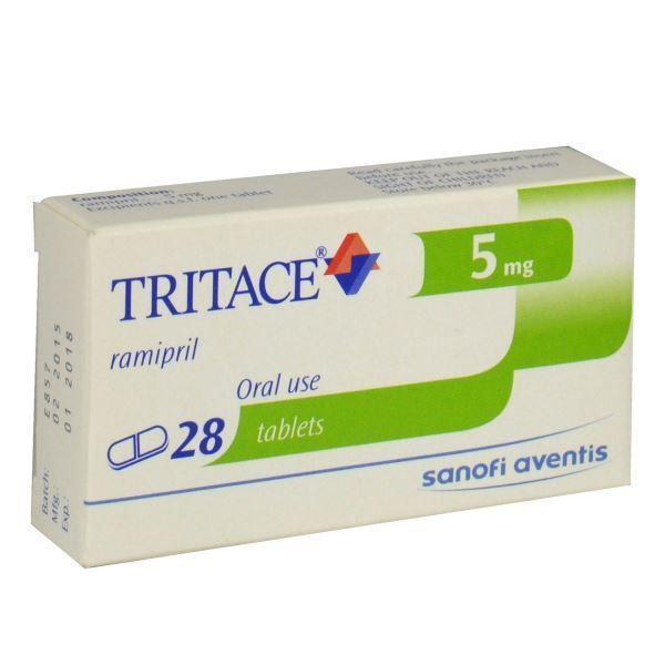Tritace 5mg Tablet 28s - DoctorOnCall Farmasi Online