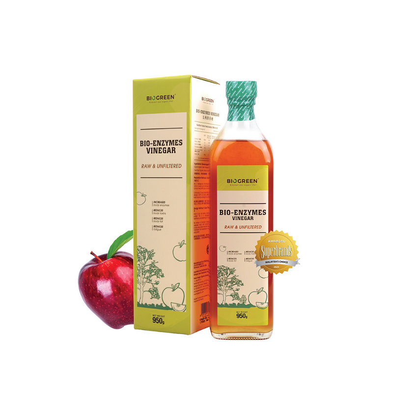 Biogreen Bio-Enzymes Vinegar 950ml - DoctorOnCall Farmasi Online