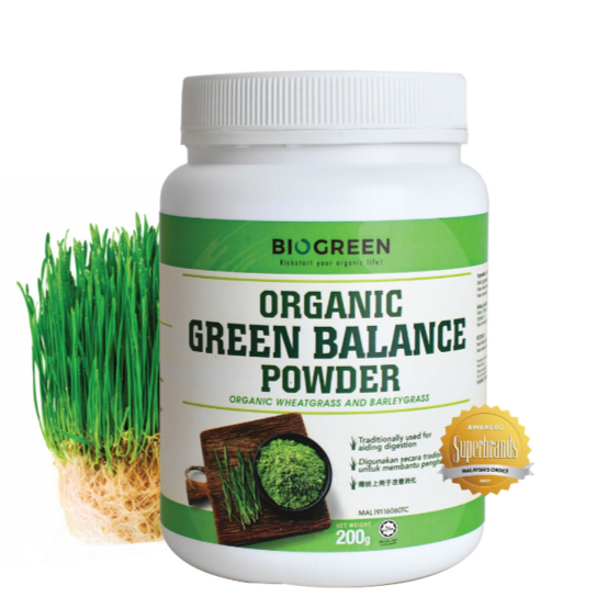 Biogreen Organic Green Balance Powder 200g - DoctorOnCall Online Pharmacy