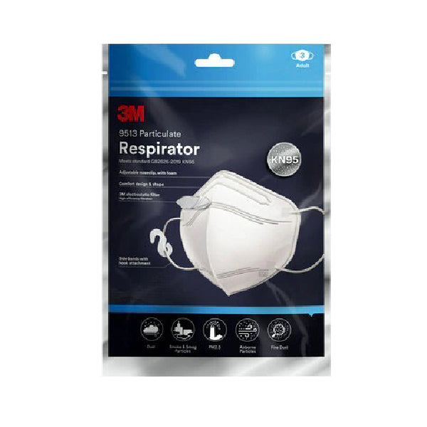 3M KN95 Respirator Mask 3s - DoctorOnCall Online Pharmacy