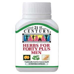 21st Century Herbs For Forty Plus Men Capsule 30s - DoctorOnCall Online Pharmacy