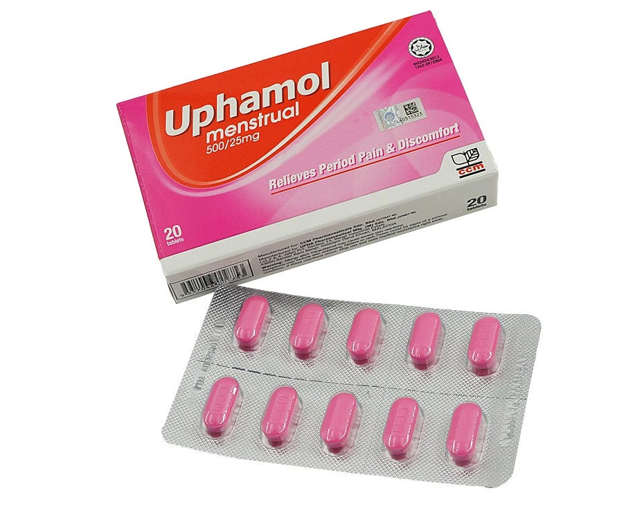 Uphamol Menstrual Tablet 10s (strip) - DoctorOnCall Online Pharmacy
