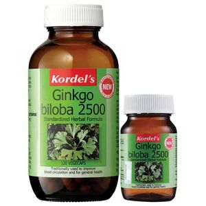 Kordel Ginkgo Biloba 2500mg Vegecaps 30s - DoctorOnCall Online Pharmacy