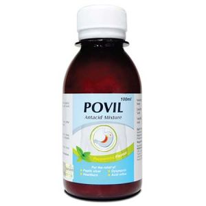 Winwa Povil Antacid Mixture 100ml - DoctorOnCall Online Pharmacy