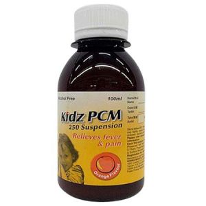 Winwa Kidz PCM 250mg Suspension Orange - 100ml - DoctorOnCall Online Pharmacy