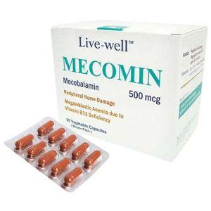 Live-well Mecomin 500mcg Capsule 90s - DoctorOnCall Online Pharmacy