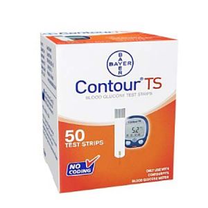 Bayer Contour TS Blood Glucose Strips 25s x2 - DoctorOnCall Online Pharmacy