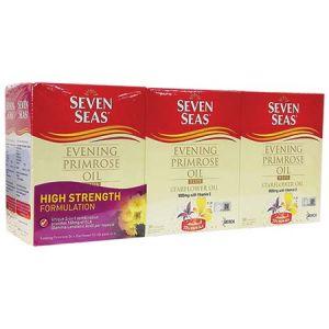 Seven Seas Evening Primrose Oil + Starflower Oil 1000mg Capsule 30s x6 - DoctorOnCall Online Pharmacy