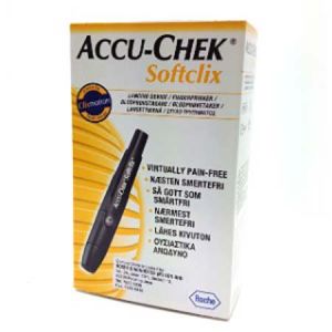 Accu-Chek Softclix Pen + S-Clix Lancet 1s + 25s - DoctorOnCall Farmasi Online