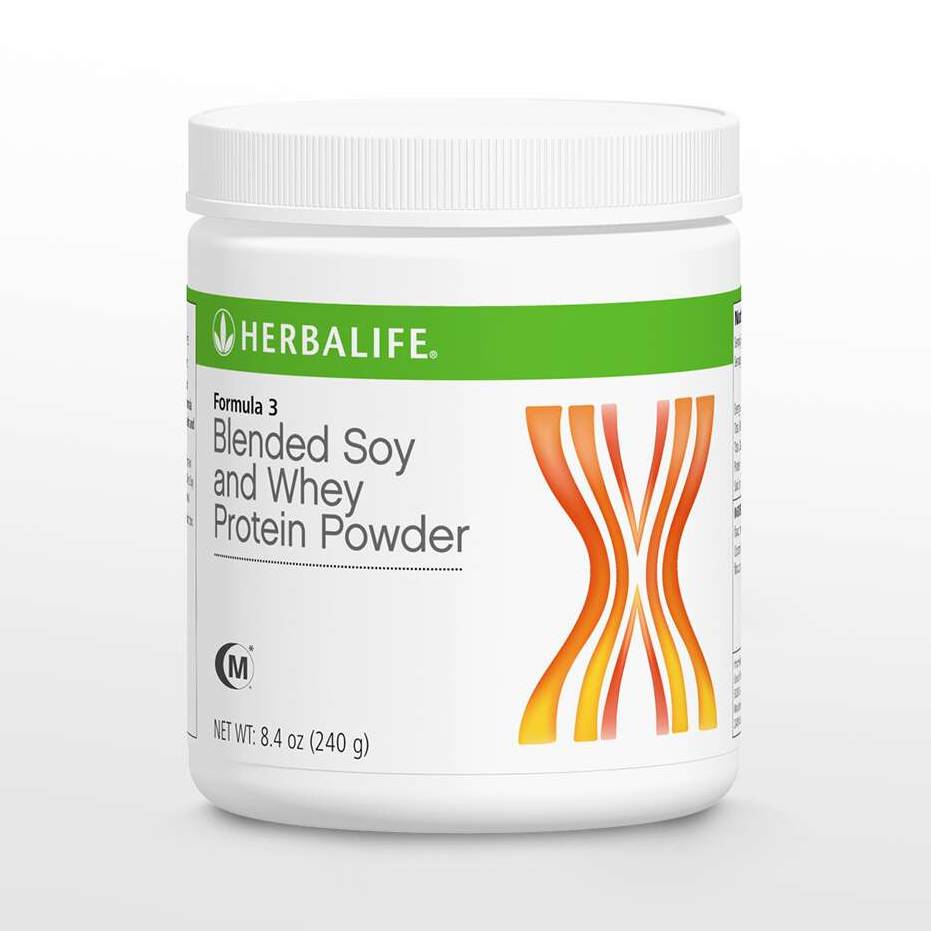 Herbalife Formula 3 Blended Soy & Whey Protein Powder 240g - DoctorOnCall Farmasi Online