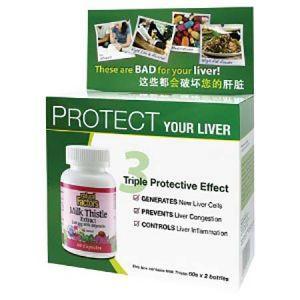 Natural Factors Milk Thistle Extract Tablet 60s x2 - DoctorOnCall Online Pharmacy