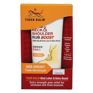 Tiger Balm Neck & Shoulder Rub Boost 50g - DoctorOnCall Farmasi Online