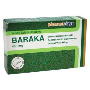 Pharmaniaga Baraka 450mg Capsule 24s - DoctorOnCall Farmasi Online