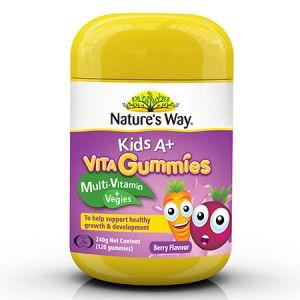 Nature's Way Kids A+ Vita Gummies Multivitamin Pastille 60s - DoctorOnCall Online Pharmacy