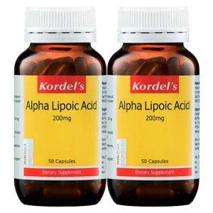 Kordel's Alpha Lipoic Acid 200mg Capsule 50s x2 - DoctorOnCall Online Pharmacy
