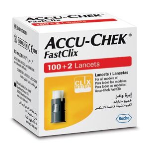 Accu-Chek Fastclix Lancets 100s + 2s - DoctorOnCall Farmasi Online