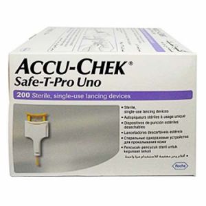 Accu-Chek Safe-T-Pro Uno Lancing Device - 200s - DoctorOnCall Farmasi Online