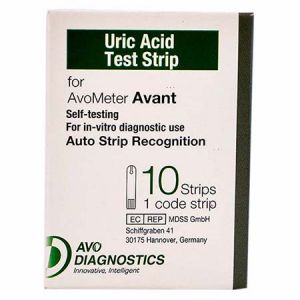 Avometer Avant Uric Acid Test Strip - 10s - DoctorOnCall Farmasi Online