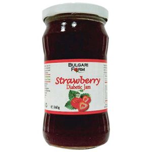 Bulgari Farm Diabetic Jam Apricot 340g Strawberry - DoctorOnCall Farmasi Online