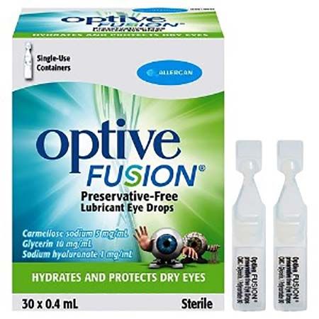 Allergan Optive Fusion UD Eye Drops 0.4ml x30 - DoctorOnCall Online Pharmacy