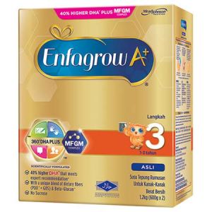 Enfagrow A+ S3 Ori 360 DHA Complex 1.2kg - DoctorOnCall Farmasi Online