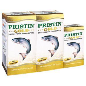 THC Pristin Gold Omega 3 Fish Oil 90s x2 + 30s - DoctorOnCall Farmasi Online