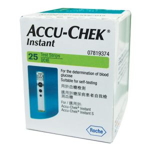 Accu-Chek Instant S Test Strip 25s - DoctorOnCall Online Pharmacy