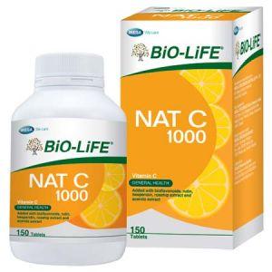 Bio-Life Nat C 1000mg Tablet 150s - DoctorOnCall Farmasi Online