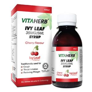 Vitaherb Ivy Leaf 35mg/5ml Syrup - 100ml - DoctorOnCall Farmasi Online