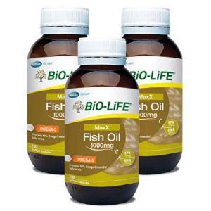 Bio-Life Maxx Fish Oil 1000mg Capsule 100s x3 - DoctorOnCall Online Pharmacy