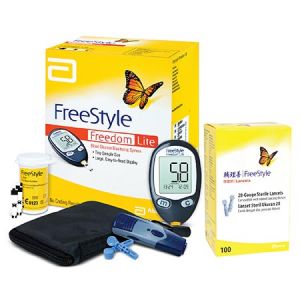 Freestyle Freedom Lite Kit + Lancets 1s + 100s - DoctorOnCall Farmasi Online