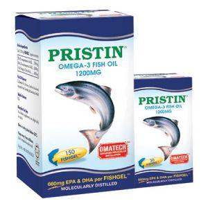 Pristin Omega 3 Fish Oil 1200mg Capsule 150s x2 + 30s - DoctorOnCall Farmasi Online