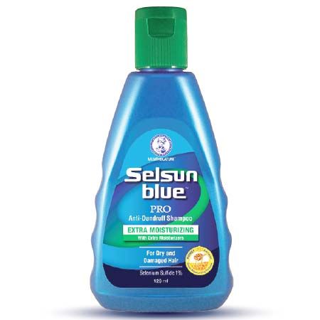 Selsun Blue Pro Anti-Dandruff Extra Moisturizer Shampoo 120ml (Bottle) - DoctorOnCall Online Pharmacy