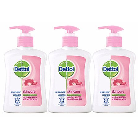 Dettol Handwash Liquid 250ml x3 Skin Care - DoctorOnCall Online Pharmacy