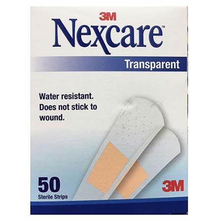 3M Nexcare Transparent Bandage Strips 10s - DoctorOnCall Online Pharmacy