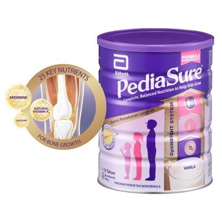 Pediasure Complete Optiheight Vanilla Milk Powder 600g - DoctorOnCall Farmasi Online